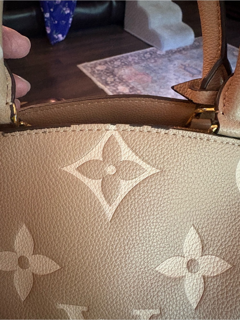 Taupe Luxury Shoulder Bag - Picture 16 of 16